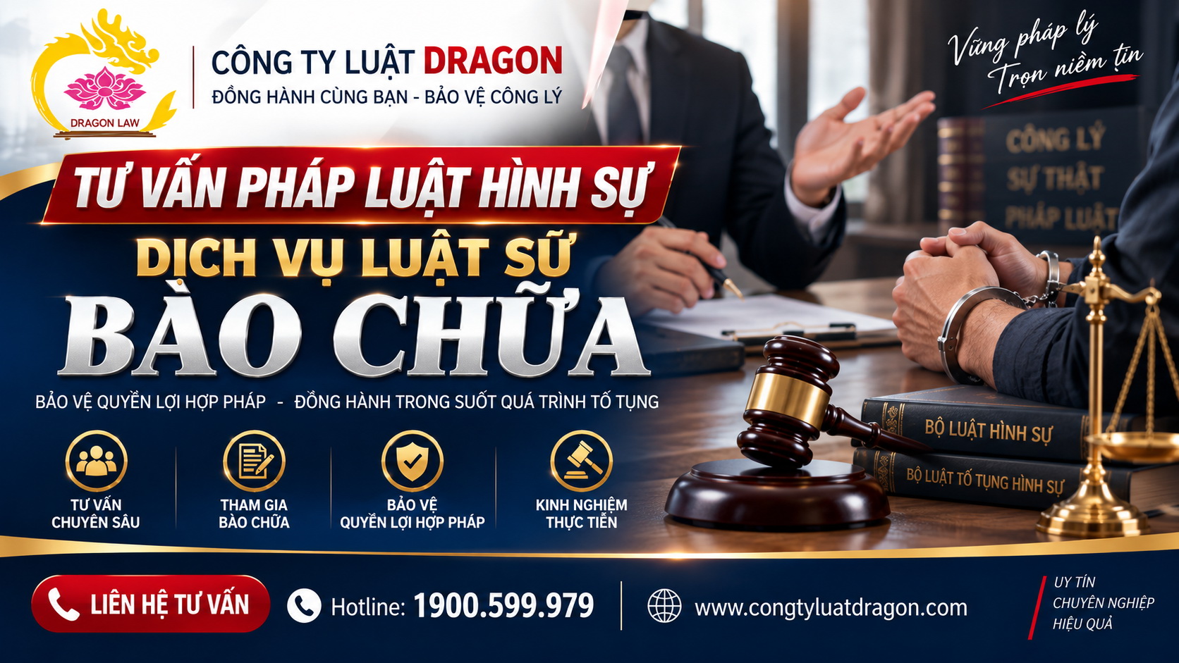 Công ty luật tư vấn pháp luật hình sự và dịch vụ luật sư bào chữa